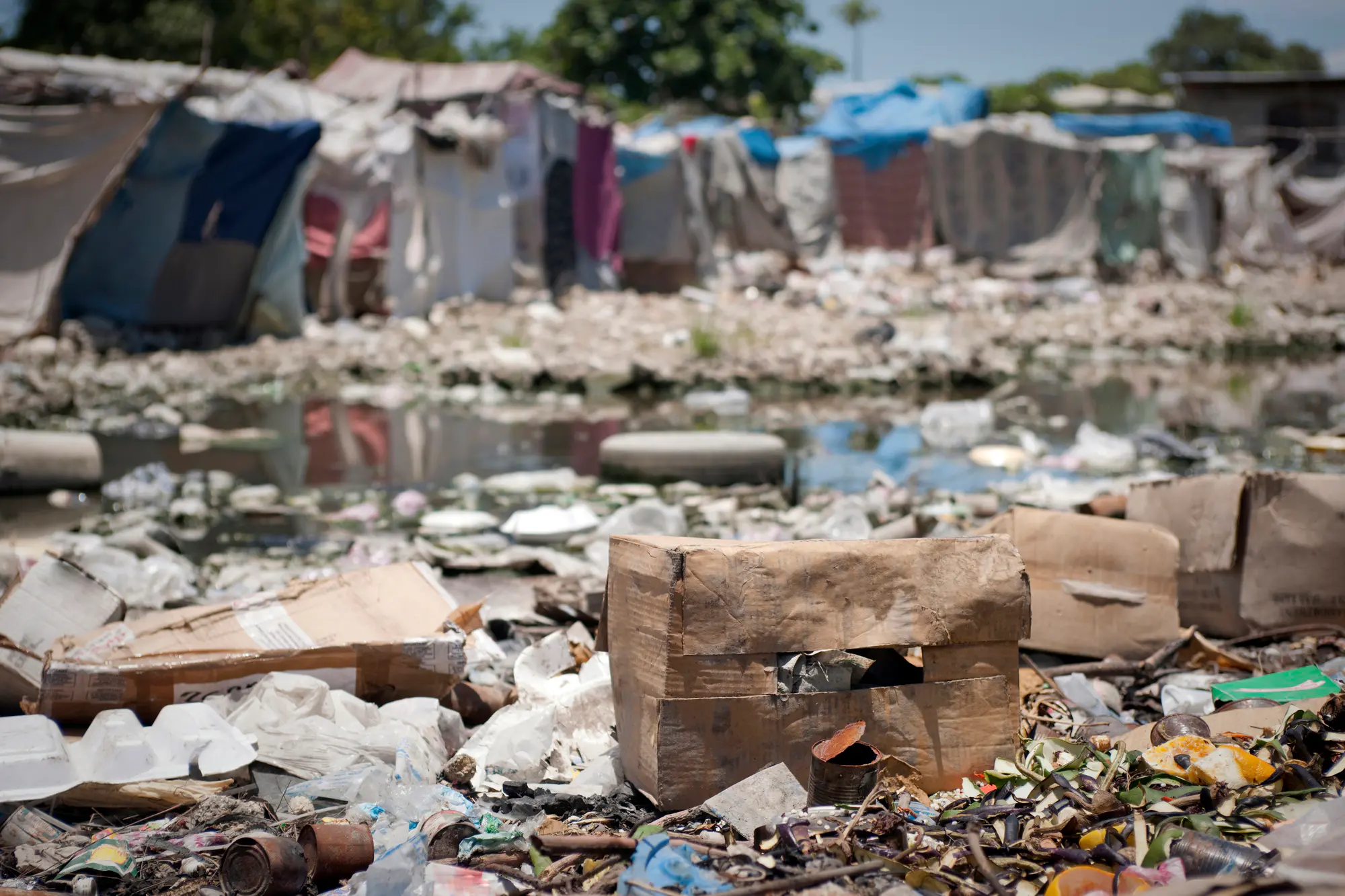 Image illustrant l'épidémie de choléra au Niger