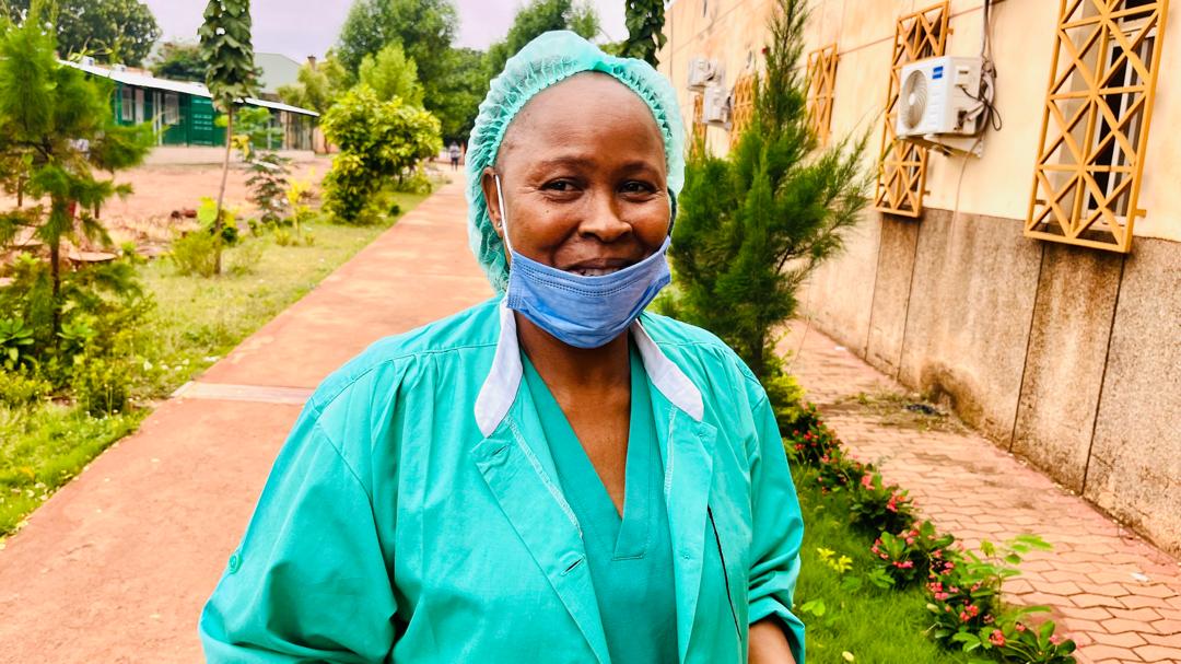 Tuina Nsoma Hélène, responsable du service de dialyse