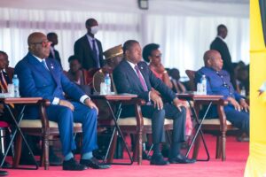 Discussion entre Faure Gnassingbé et Yoweri Museveni