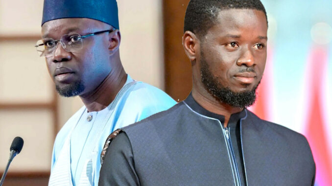 Bassirou Diomaye Faye et Ousmane Sonko, figures centrales du pouvoir au Sénégal