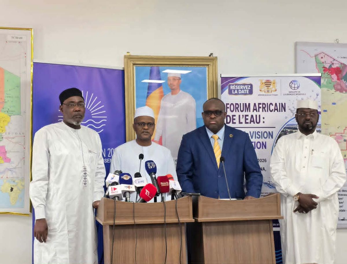 N’Djamena, ville hôte du Forum Africain de l’Eau 2026