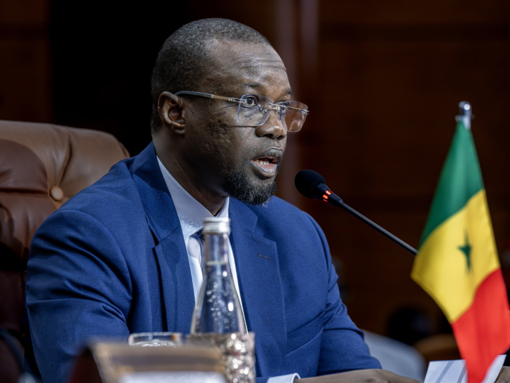Le président Bassirou Diomaye Faye et le Premier ministre Ousmane Sonko lors d'un événement officiel