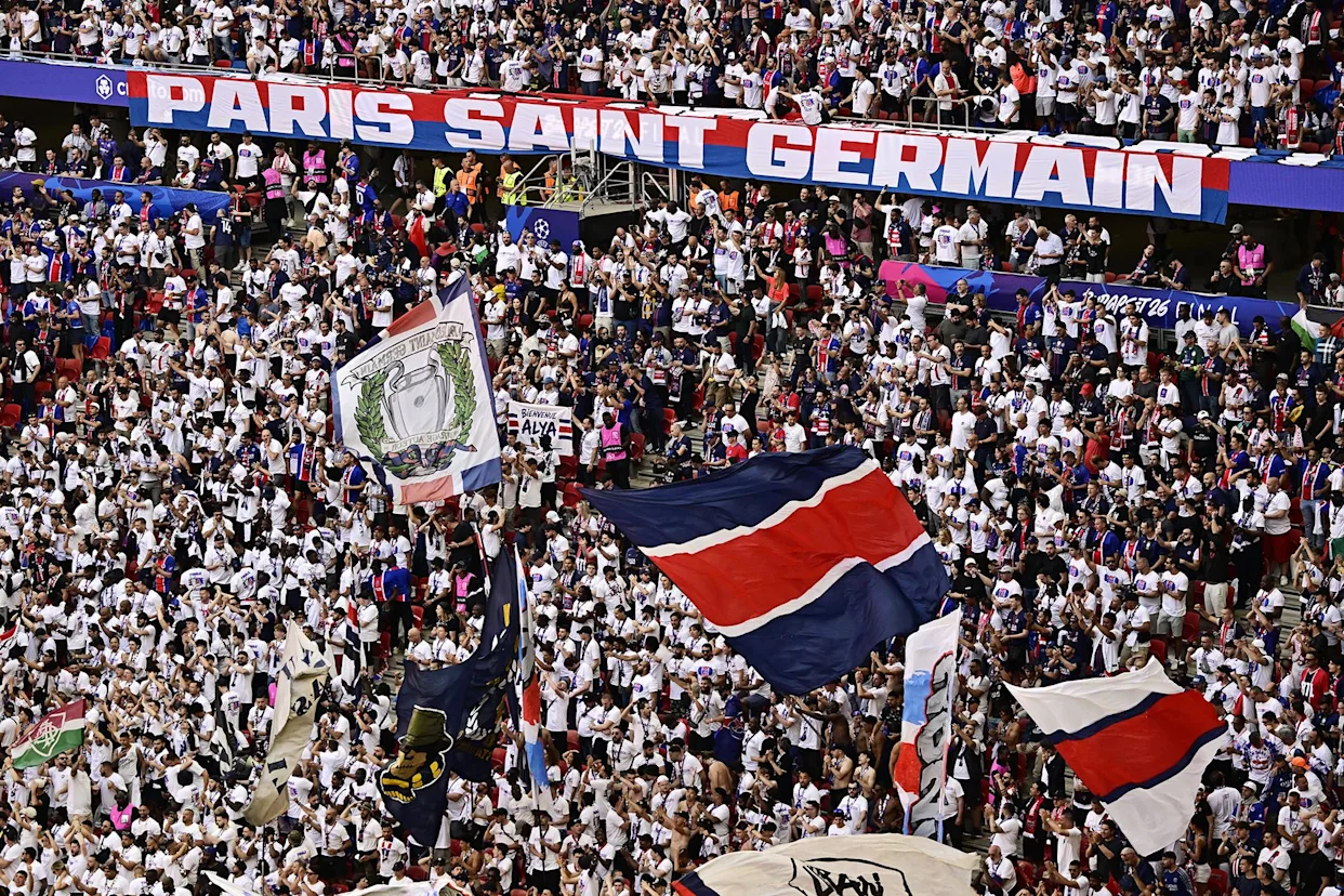 Parc des Princes lors d'un match de football