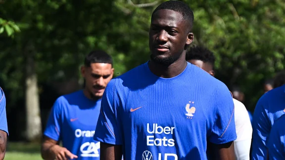 Ibrahima Konaté, joueur de football français, en action