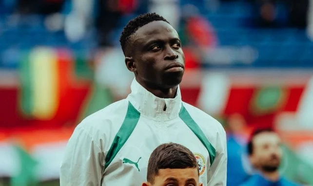 Krépin Diatta lors d'un entraînement