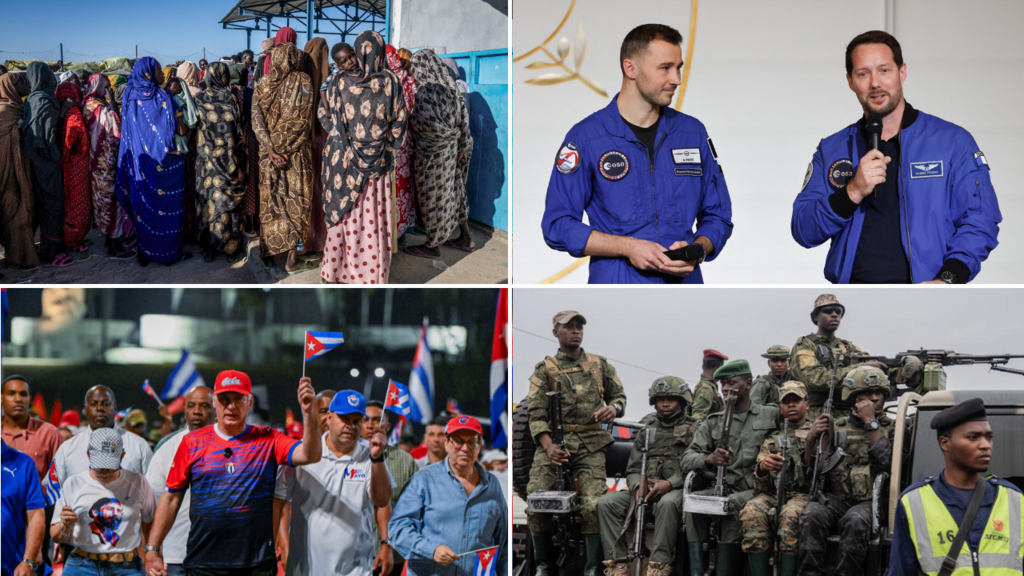 montage photo actualité géopolitique afrique