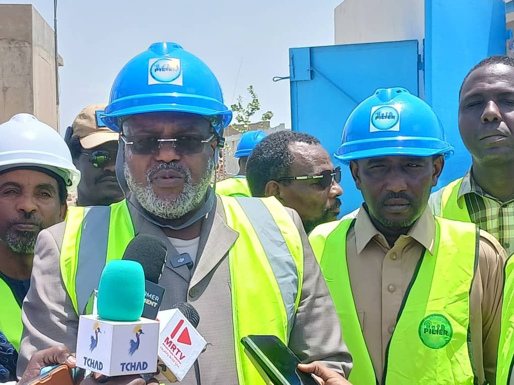 Inspection des infrastructures anti-inondations à N'Djamena