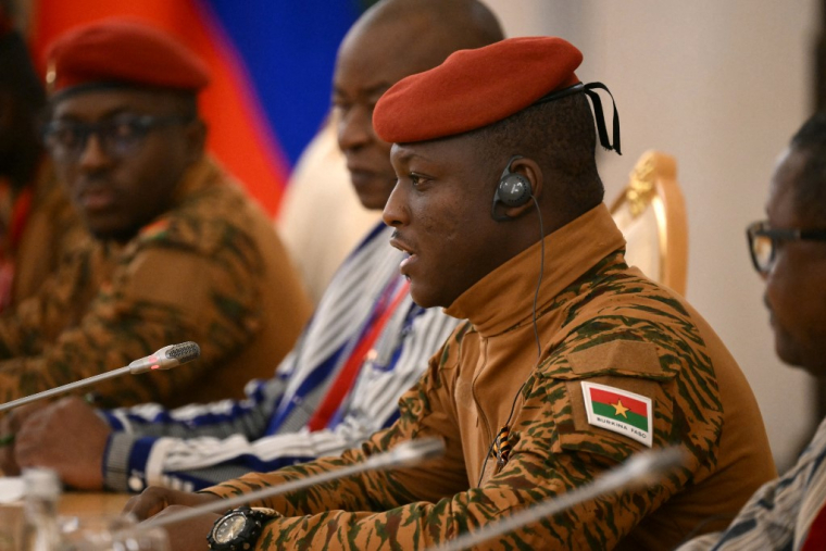 Portrait officiel d'Ibrahim Traore