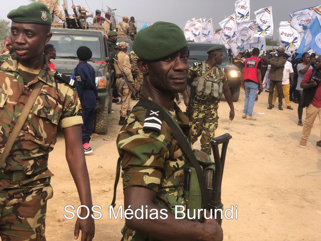 Militaires burundais en opération de sécurisation dans le Sud-Kivu