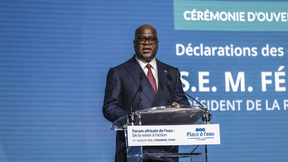Le président congolais Félix Tshisekedi lors de son entretien avec João Lourenço à Luanda