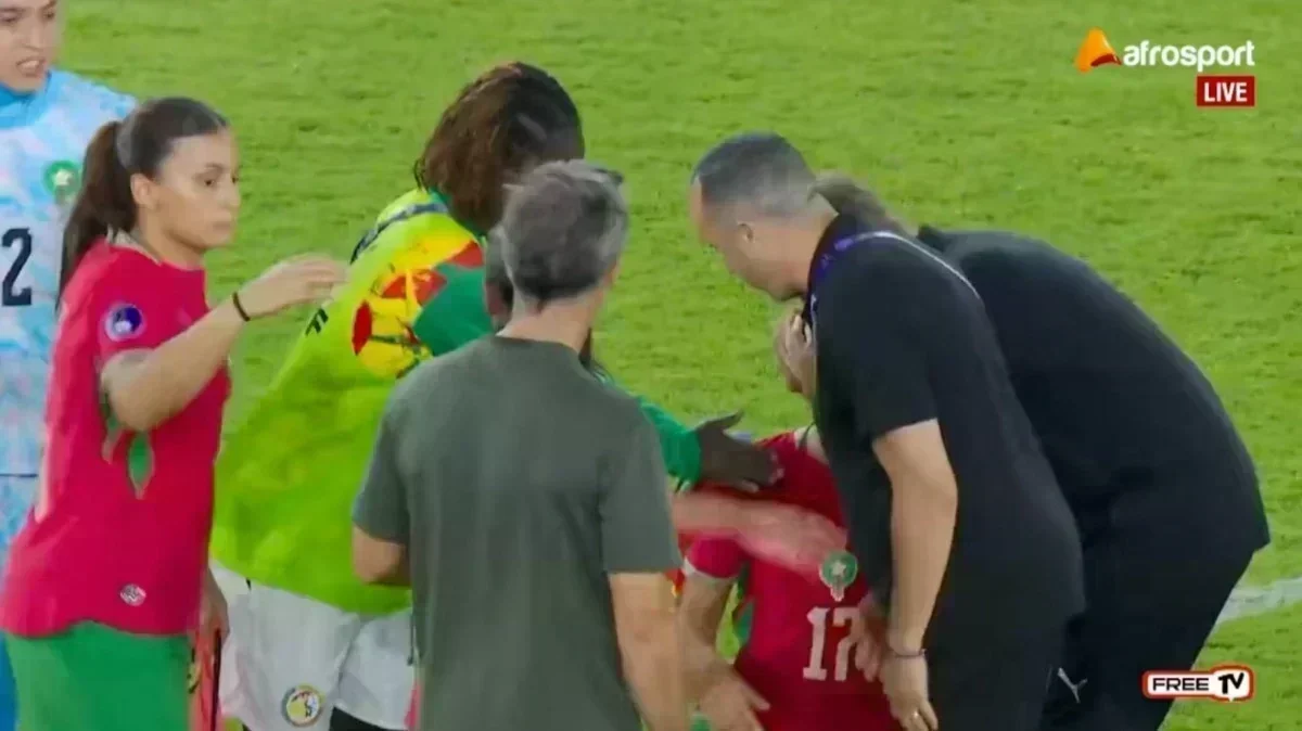 Affrontement Sénégal-Maroc en CAN Féminine 2026 Match de football entre le Sénégal et le Maroc lors de la CAN Féminine 2026