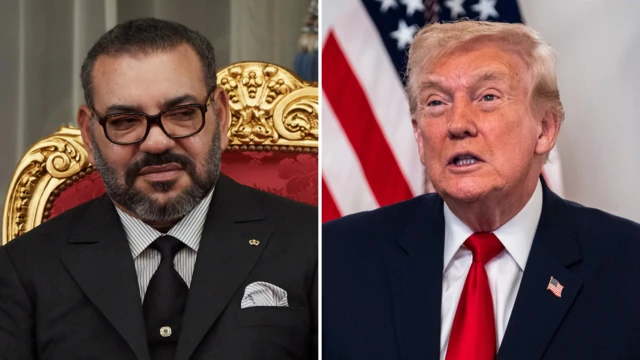 Rencontre entre le roi Mohammed VI et le président américain Donald Trump