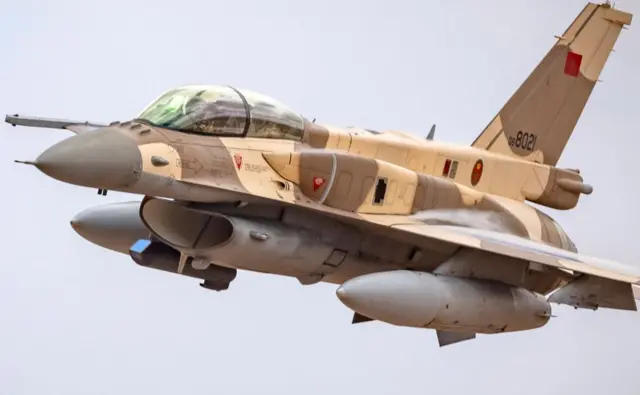 Avion de chasse F-16 marocain