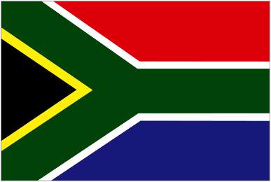 Drapeau de l'Afrique du Sud