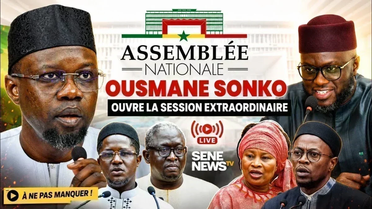 Assemblée nationale : ouverture de la session extraordinaire et enquêtes lancées par Ousmane Sonko