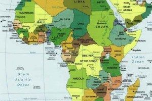 carte de l'Afrique