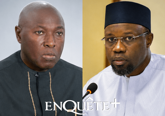 Arona Coumba Ndoffène Diouf et Ousmane Sonko